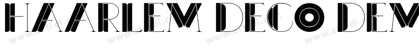 Haarlem Deco DEMO字体转换